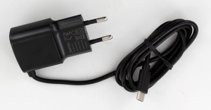 Incarcator USB C Hama 12W cu Cablu Integrat de 1m, Negru - Img 3