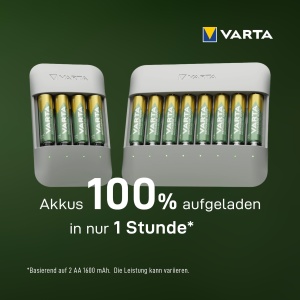 Incarcator VARTA Eco Charger Multi, 8x AA 2100mAh, design modern, reciclat - Img 11