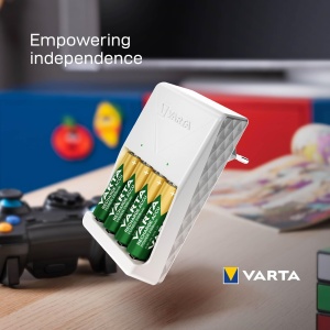 Incarcator VARTA pentru 24 acumulatori AAAAA, 2100 mAh, alb - Img 6