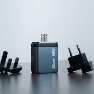 Incarcator Verbatim GaN 65W, 3 Porturi USB-C, Compact, Rapid - Img 2