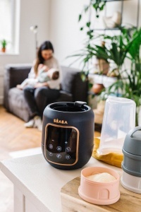 Incubator pentru biberoane BEABA Multi-Milk, 5 moduri, design premium, usor de utilizat - Img 6