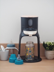 Incubator pentru Biberon BEABA BibEspresso, 2 Temperaturi, Compact, Albastru - Img 6