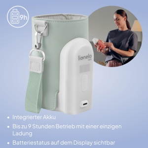 Incubator portabil LIONELO Thermup Go Evo pentru incalzirea laptelui, 4500 mAh - Img 4