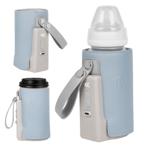 Incubator portabil pentru biberon LIONELO Thermup Go Plus, 5 temperaturi, USB-C