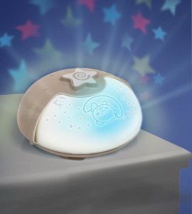 Infantino Proiector si Lumina de Noapte pentru Copii Gri Melodii si Senzori de Sunet - Img 4
