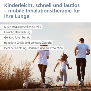 Inhalator mobil PARI BOY free, tehnologie cu membrana oscilanta, usor si silentios - Img 2