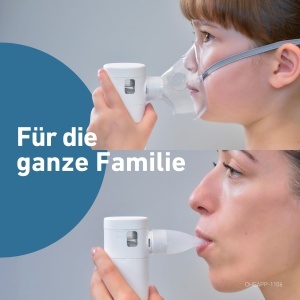 Inhalator OMRON MicroAir Move, portabil, cu tehnologie Mesh, pentru adulti si copii - Img 8