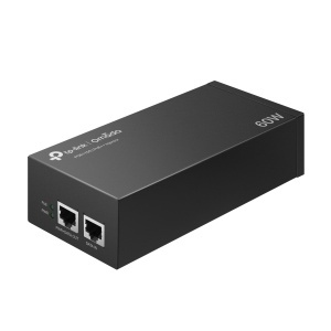 Injektor PoE TP-Link TL-POE170S, 2 Porturi Gigabit, 60W, Negru