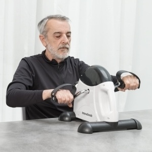 InnovaGoods Pedal Trainer Fipex AlbNegru Ergonomic LCD Rezistenta Ajustabila - Img 4