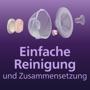 Insertii mici hands-free Philips AVENT 15 mm si 17 mm pentru pompa de san electrica compatibile cu cupele de picurare hands-free SCF55411 - Img 4