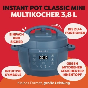 Instant Pot Multikocher 38L 7-in-1 Smart Cooker Tagtraum Blau - Img 2