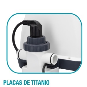 Intex 26662GS - Sistem de apa sarata Krystal generator de clor sarat pentru pompa de filtrare 1136-3785 lh pentru piscine mici de pana la 366 cm plast - Img 6