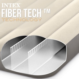 Intex Queen Dura-Beam Series Single High, Taupe/Gri, Einheitsgrosse - Img 7