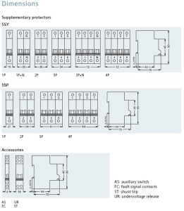Intrerupator de protectie Siemens 5SY4440-8, 4 poli, 40 A, 10 kA - Img 4