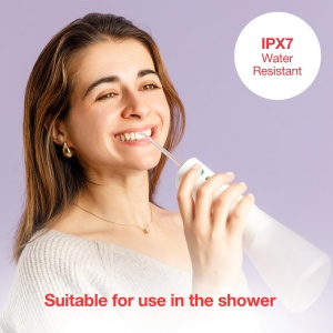 Irigator oral Solac Aqua Pulse 320 ml 120 impulsurimin 3 niveluri de presiune - Img 6