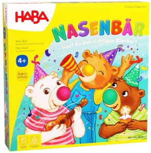 Joc de societate HABA Nasenbar - pentru 2-4 jucatori, 4 ani, reguli simple