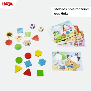 Joc educativ HABA Teddys Culori si Forme, 4 planse, 8 piese, pentru copii de la 2 ani - Img 4