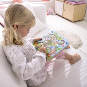 Joc magnetic HABA Baumlabyrinth 301057 pentru copii 2 ani din lemn dezvoltare logica si motricitate - Img 2