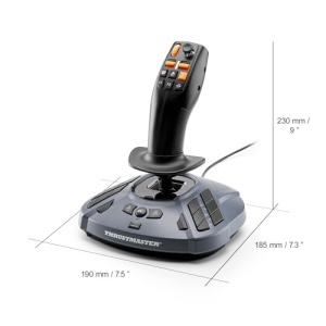 Joystick Thrustmaster SimTask FarmStick PC Control Precizie HEART - Img 4
