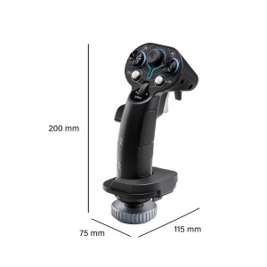Joystick Thrustmaster Sol-R 3 AVA Add-On Grip, metal, 21 butoane, ergonomic - Img 5