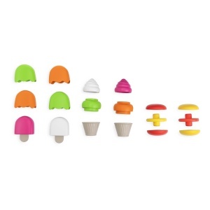 Jucarie Chicco Carucior Inghetata 2in1 Set 19 Piese Activitati Creative si Role Play - Img 8