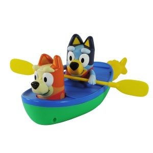Jucarie de baie Bluey Kanu - Tomy UK, Culoare albastra, Dimensiune universala