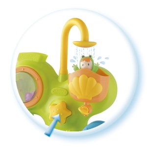 Jucarie de Baie Smoby AquaFun, cu Dus si Aquariu, Multicolor - Img 3
