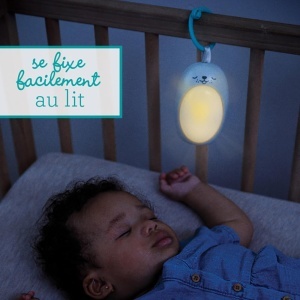 Jucarie de plus cu lumina Infantino Robbe, abtibilduri, 8 melodii, 5 sunete naturale - Img 3