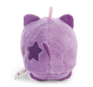 Jucarie de Plus Pisica Angy 5cm - Lila, Accesoriu Kawaii pentru Toate Varstele - Img 4