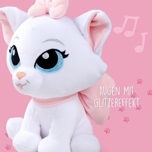 Jucarie de plus Simba Toys Disney Doorables Marie Aristocats 25 cm moale si pufoasa pentru toate varstele - Img 5