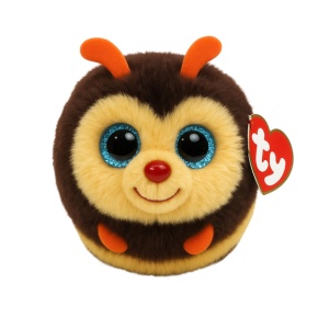 Jucarie de plus TY Zinger Bee Beanie Balls 3 Moale, Colorata, Colectibila