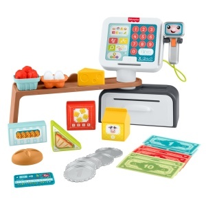 Jucarie educativa Fisher-Price Kasa interactiva cu 150 sunete, 20 accesorii