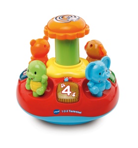 Jucarie educativa VTech Baby 80-186304 cu animale, sunete si forme, 9-36 luni