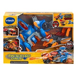 Jucarie educativa VTech Switch and Go Dinos Spinosaurus si Pterodaktylus 2in1 - Img 9