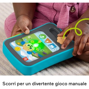 Jucarie electronica Fisher-Price Hundchen cu muzica si lumini, multi-lingv - Img 4