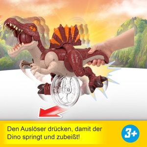 Jucarie Fisher-Price Imaginext Spinosaurus JFR24 23 cm miscare dinamica si functii interactive - Img 3