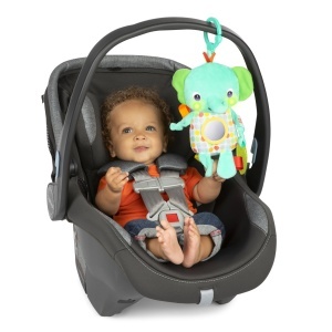 Jucarie interactiva Bright Starts Huggin Lights Elefant muzica si lumini unisex - Img 3