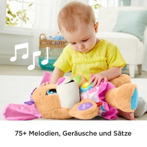 Jucarie interactiva cu muzica Fisher-Price Hundefreundin, 3 niveluri, pentru copii 6 - Img 4