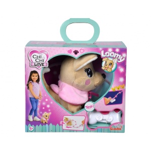 Jucarie interactiva Simba 105893542 Chi Chi Love Loomy, 20cm, cu telecomanda luminoasa - Img 5