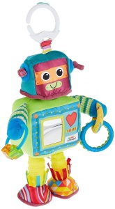 Jucarie pentru bebelusi Lamaze Rusty Robot LC27089 clip-on stimulare senzoriala