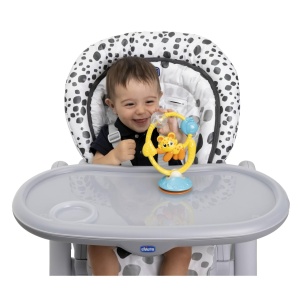 Jucarie pentru Scaun de Masa Chicco Dschungelfreund 2in1, cu Ventuza, 6-18 Luni - Img 3