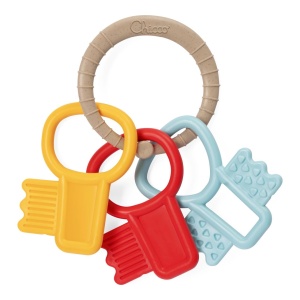 Jucarie Tactila Chicco Eco Chei Colorate, din Plastic Recycled, 3-18 Luni