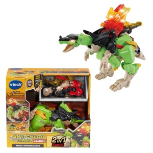 Jucarie VTech Switch and Go Dinos Mega Spinosaurus 2-in-1 pentru copii