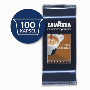 Kaffeepads Lavazza Espresso Point Crema Aroma, 100 capsule, 625g - Img 3