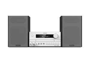 Kenwood M-822DAB - Sistem Micro HiFi cu 2 x 50 Watt RMS, CD, USB, DAB+ si Bluetooth Audio Streaming, Alb - Img 1