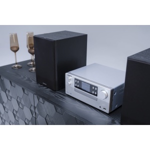 KENWOOD M-925DAB-S - Sistem Micro HiFi cu DAB+, CD, USB, Bluetooth, 2 x 50 Watt RMS si afisaj TFT; Aluminiu mat - Img 7
