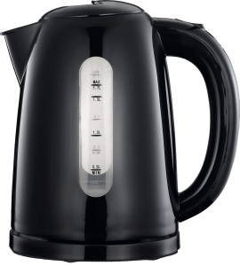 Kettle electric Melissa 16130301, 1,7 litri, 2025 W, negru