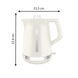 Kettle electric Moulinex BY320A, 1.7L, design vintage - Img 2
