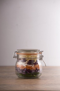 Kilner 0025841 Set Raspatoare din Otel Inoxidabil cu Borcan 05L Transparent - Img 4
