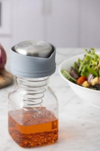 Kilner Dressing Maker cu capac din otel inoxidabil masuratori gravate usor de curatat - Img 4
